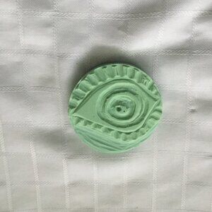 Two sides hand made rubber stamp